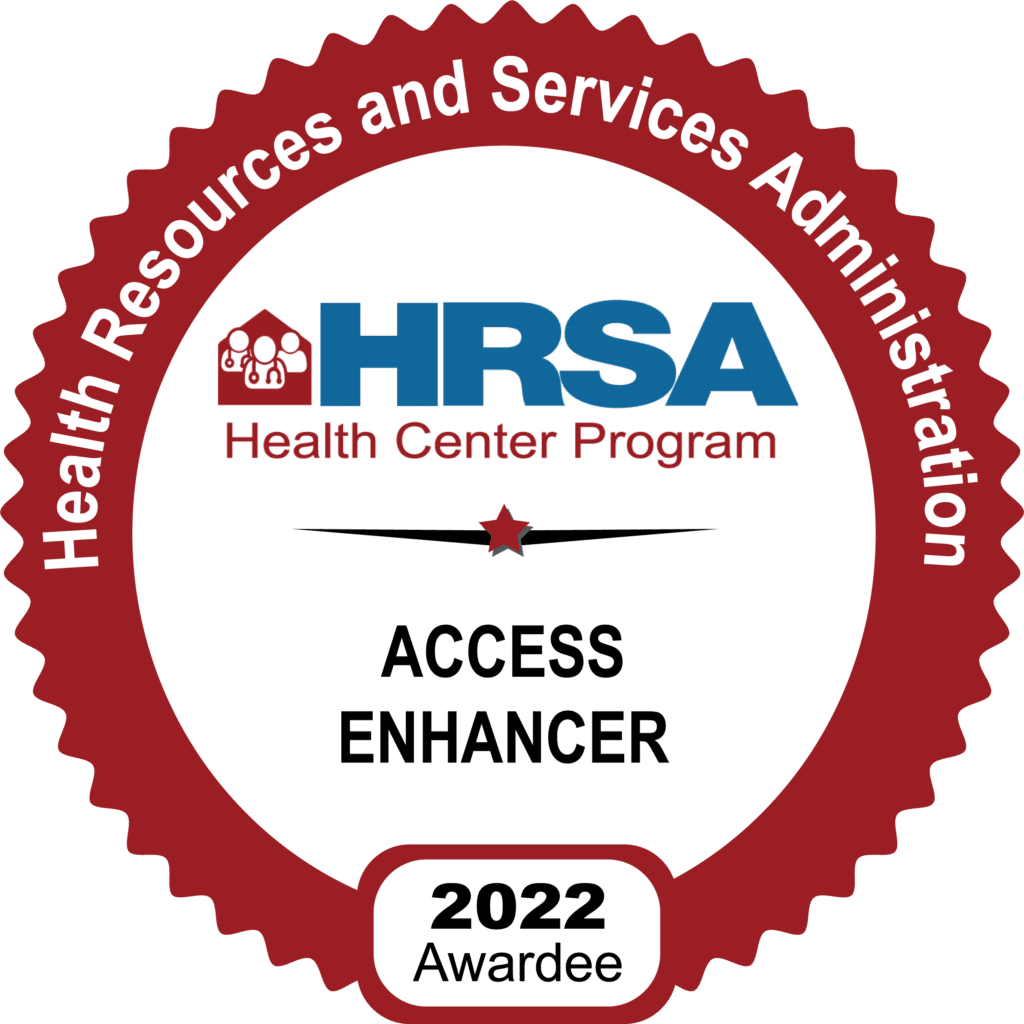 HRSA Health Center Program Access Enhancer 2022 Badge