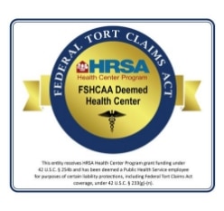 FSHCAA Deemed Health Center badge